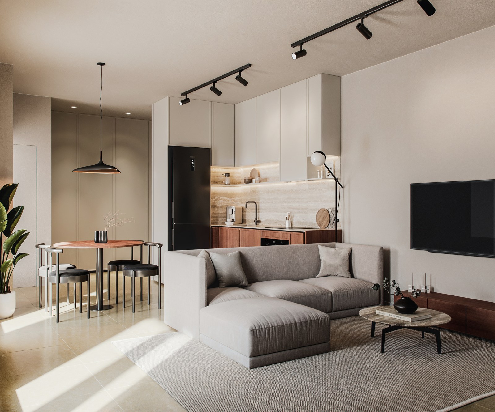 Ilioupoli · butik binada üç yıl garantili kiralı eşyalı 1+1